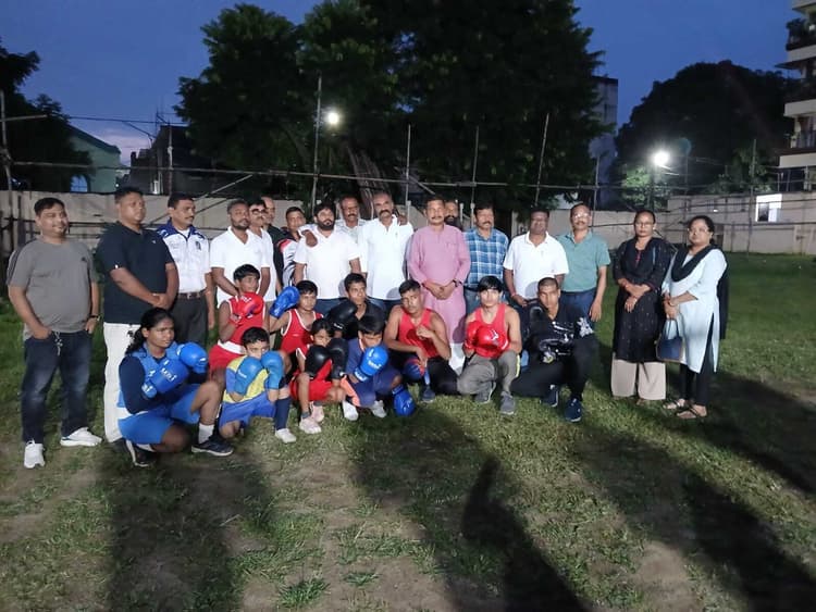 Adivasi association sitaramdera boxing centre :आदिवासी एसोसिएशन में बॉक्सिंग सेंटर की नयी कमेटी गठित