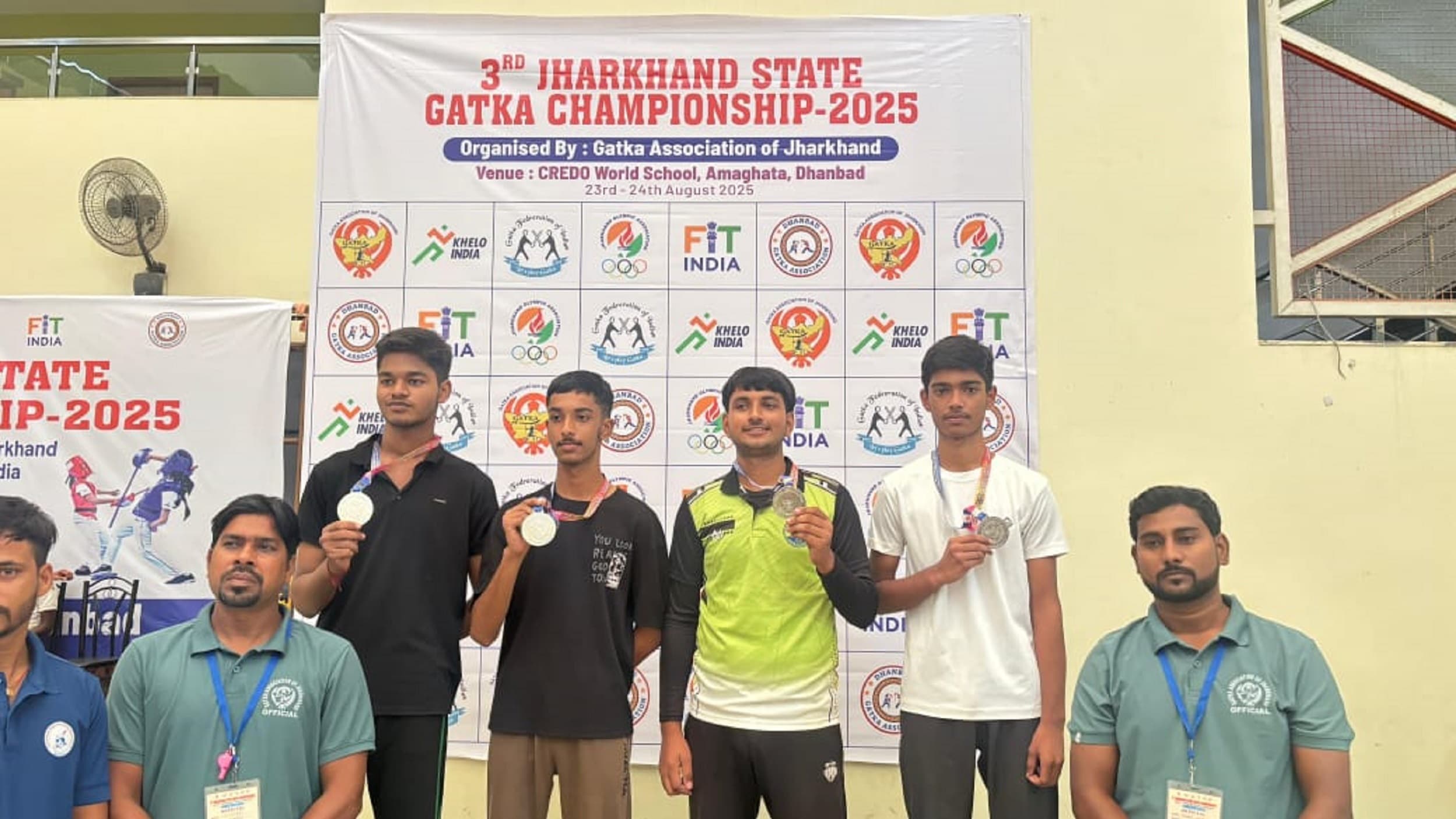 Bokaro News : गतका चैंपियनशिप में खैराचातर के पार्थ प्रसून दे को सिल्वर मेडल