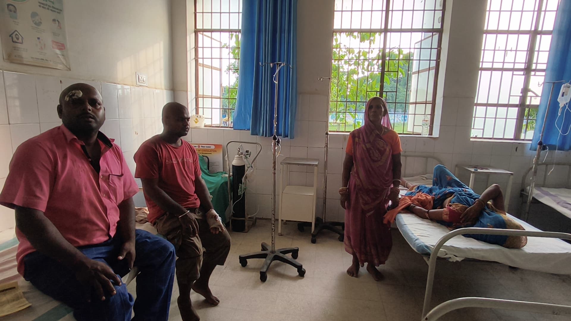 जमीन विवाद में दो पक्षों के बीच मारपीट, पांच लोग जख्मी