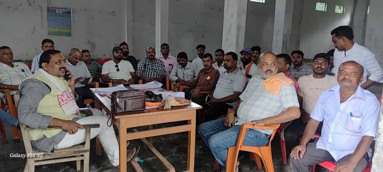 कोढ़ा में एनडीए कार्यकर्ता सम्मेलन की तैयारी हुई तेज