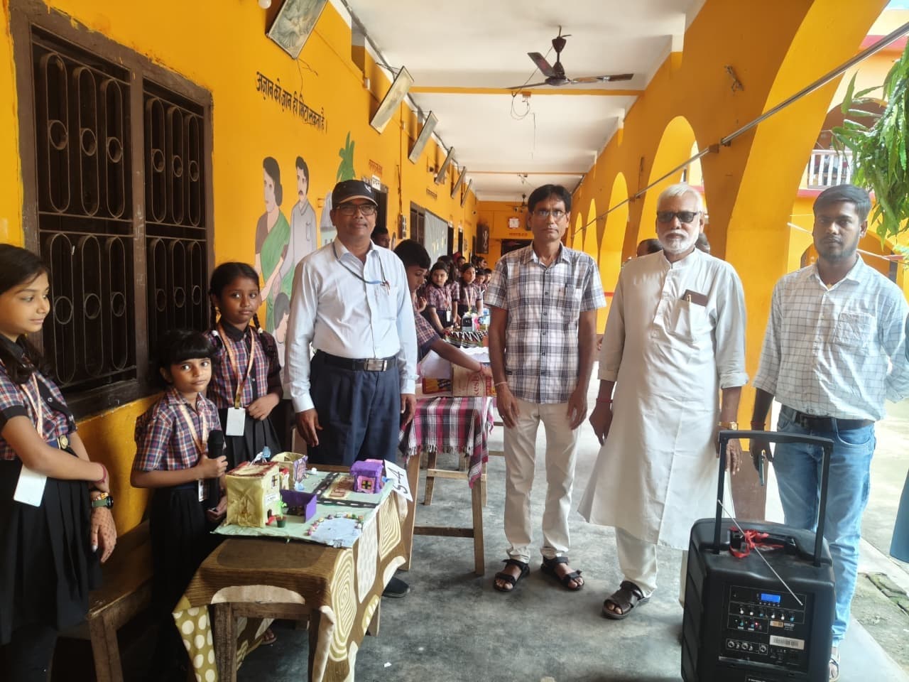 छात्र-छात्राओं ने विज्ञान मेला में 35 मॉडल किये प्रस्तुत