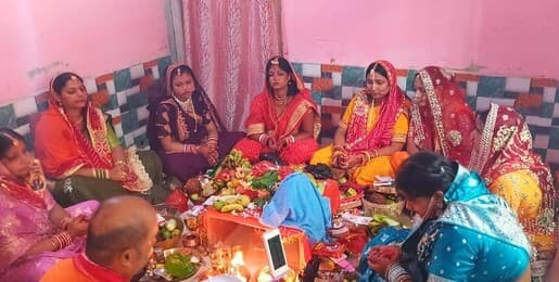 सुहागिनों ने श्रद्धा से मनाया हरतालिका तीज व्रत