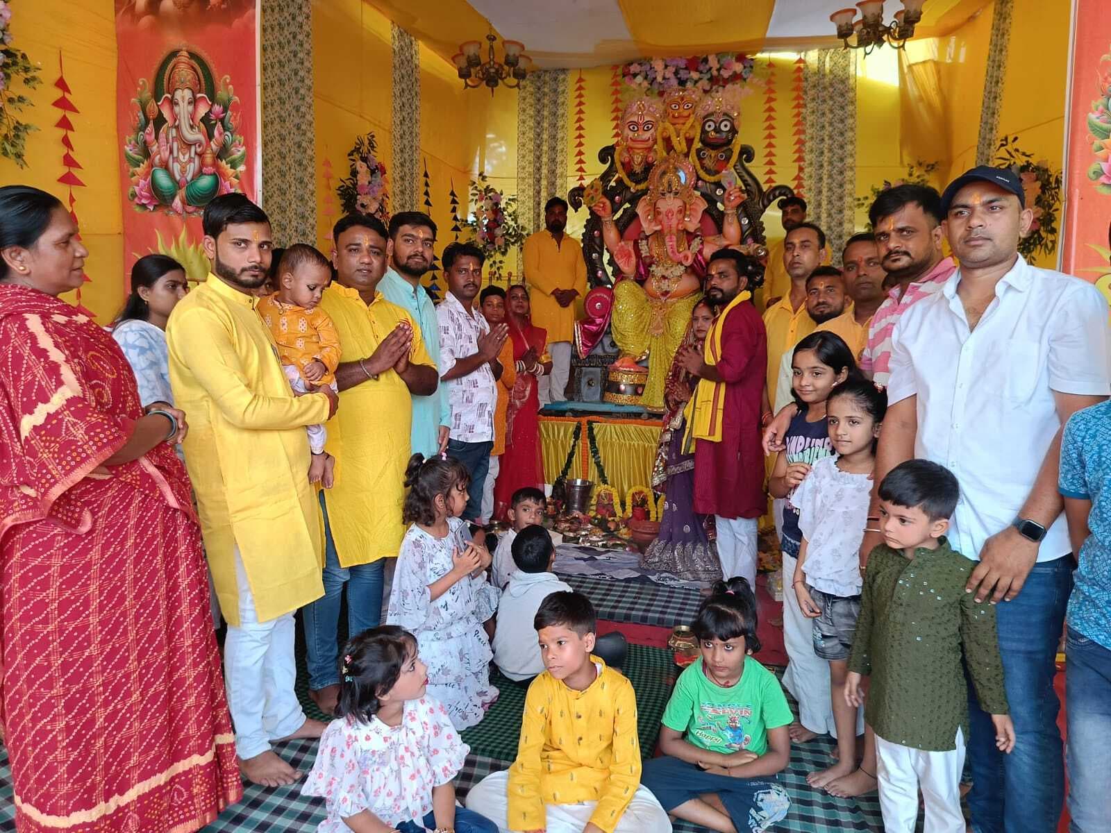 पिपरवार में गणेशोत्सव का धूमधाम से आयोजन