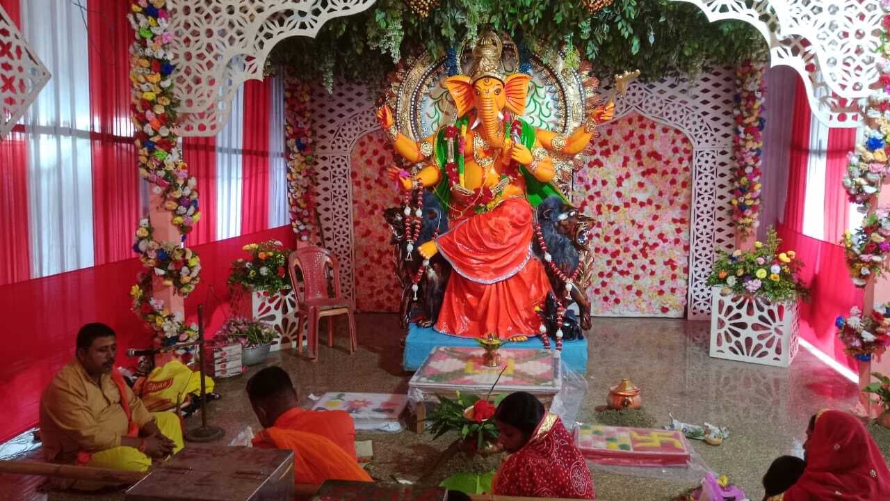 किशनगंज में 10 दिवसीय गणेश महोत्सव शुरू