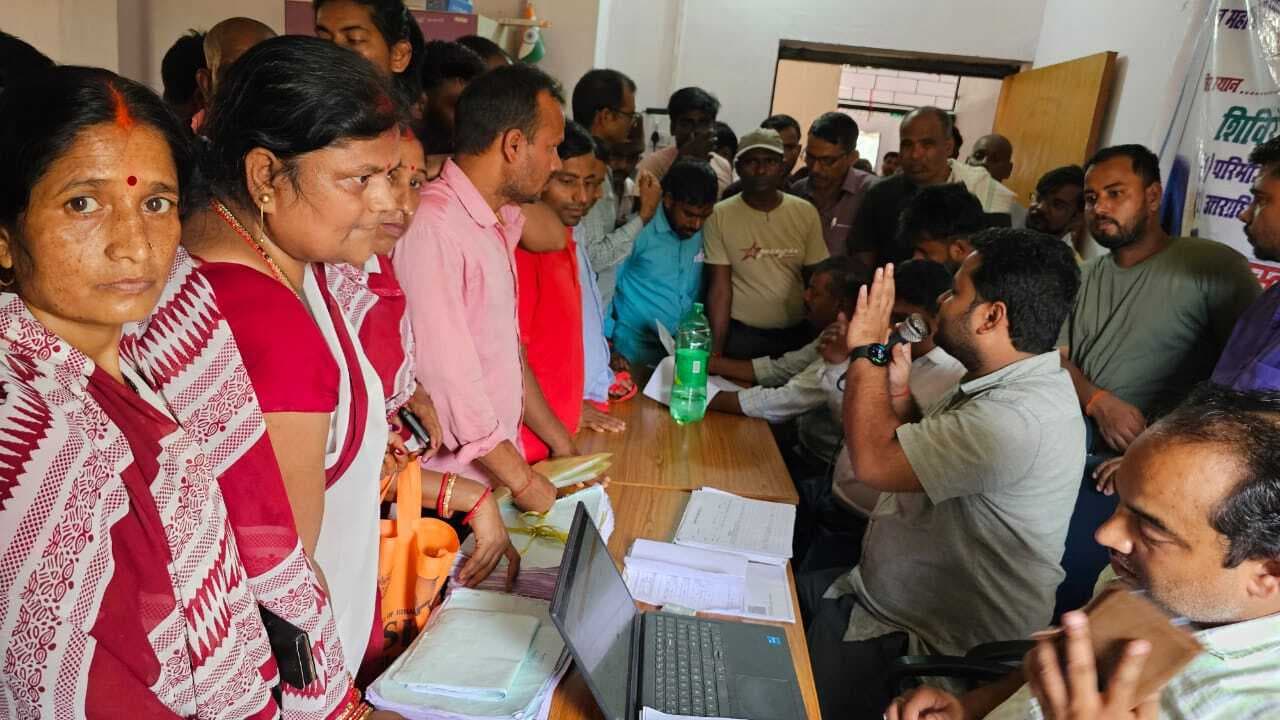 अरमा व बरियारपुर पंचायत में लगा राजस्व महाअभियान शिविर