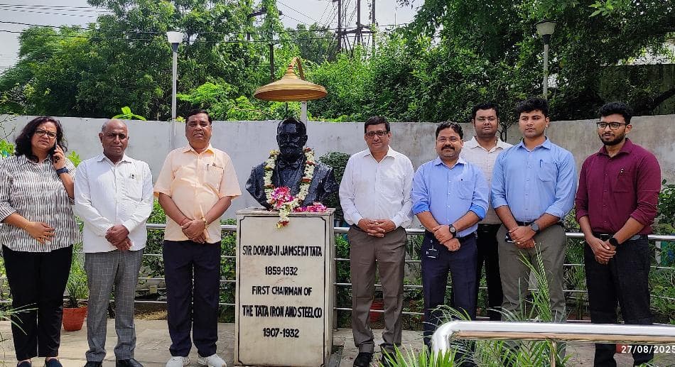 Dhanbad News : जामाडोबा में सर दोराबजी टाटा की 166वीं जयंती मनी