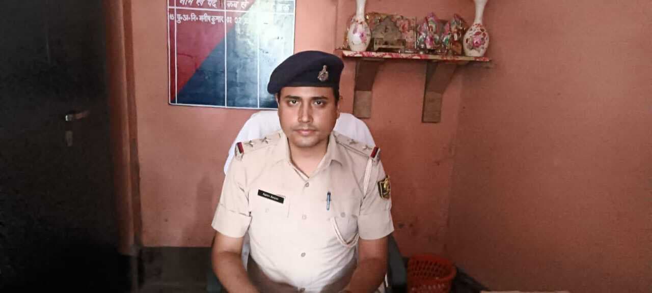 नये थानाध्यक्ष राजीव रंजन ने लिया पदभार