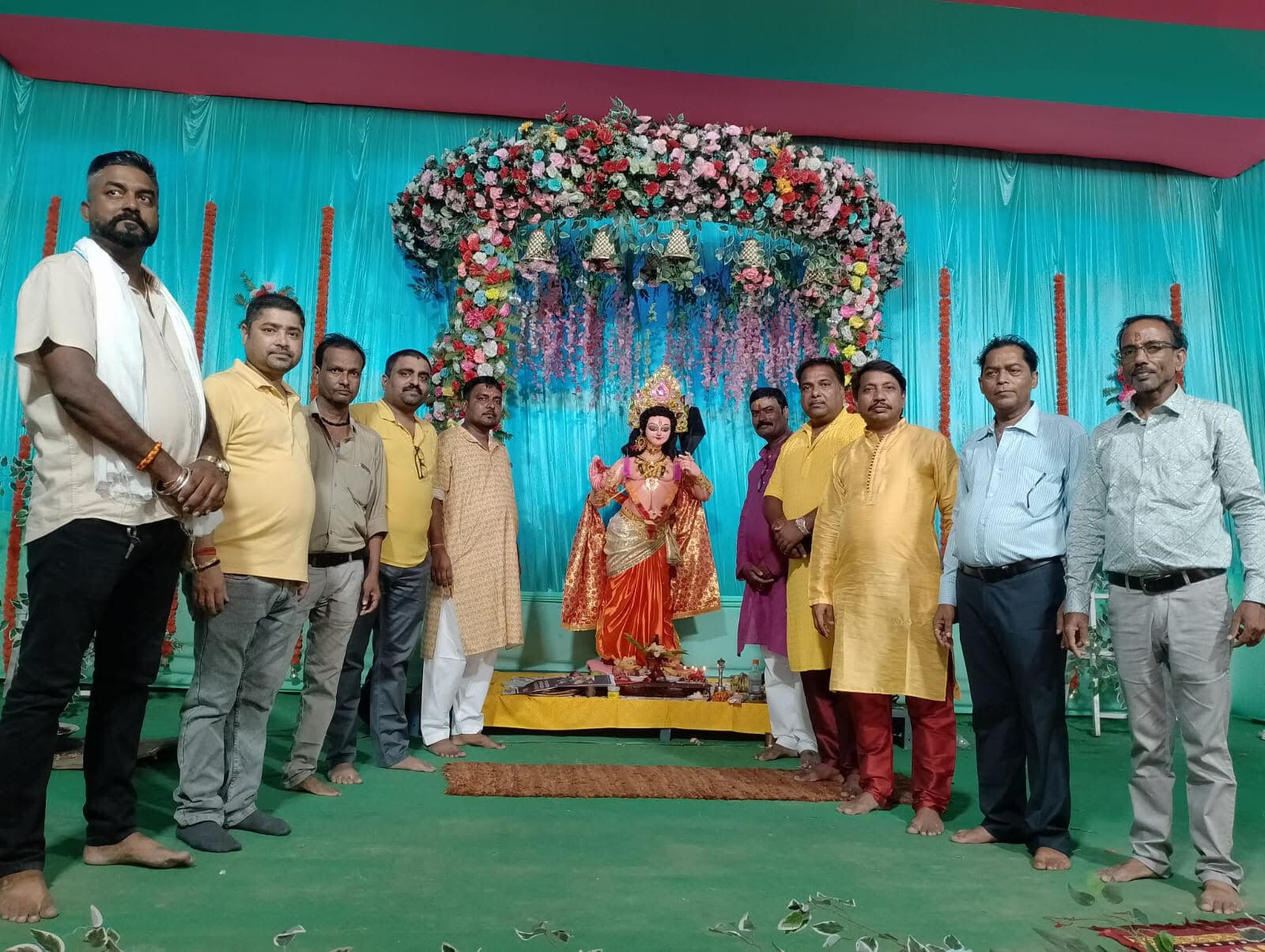 जोगबनी में बलभद्र पूजा का हुआ प्रारंभ