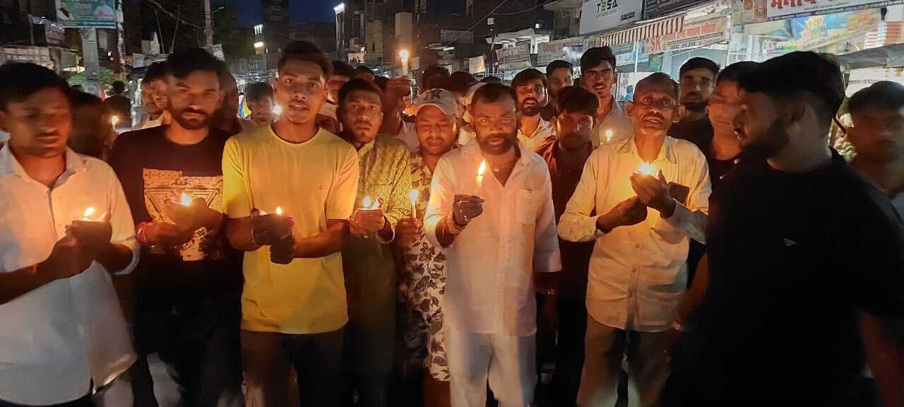 फिजिकल ट्रेनर गगन सर की श्रद्धांजलि यात्रा में उमड़े युवा