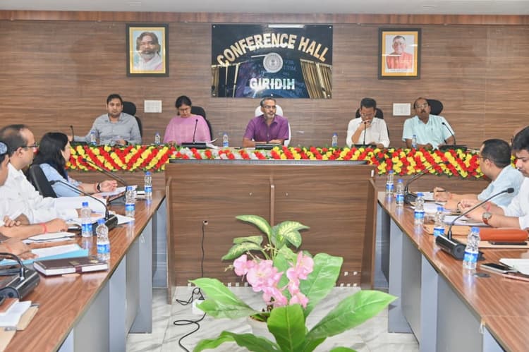 Giridih News: लंबित वादों की समीक्षा कर समयबद्ध तरीके से निष्पादन का निर्देश