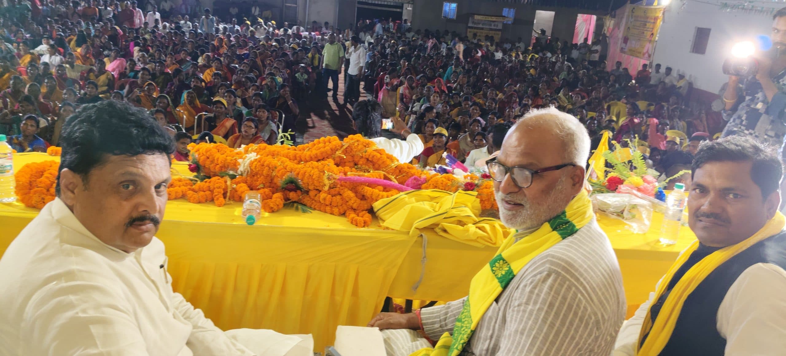 आवाज टुडे फाउंडेशन के मैदान में जनसुराज ने की सभा