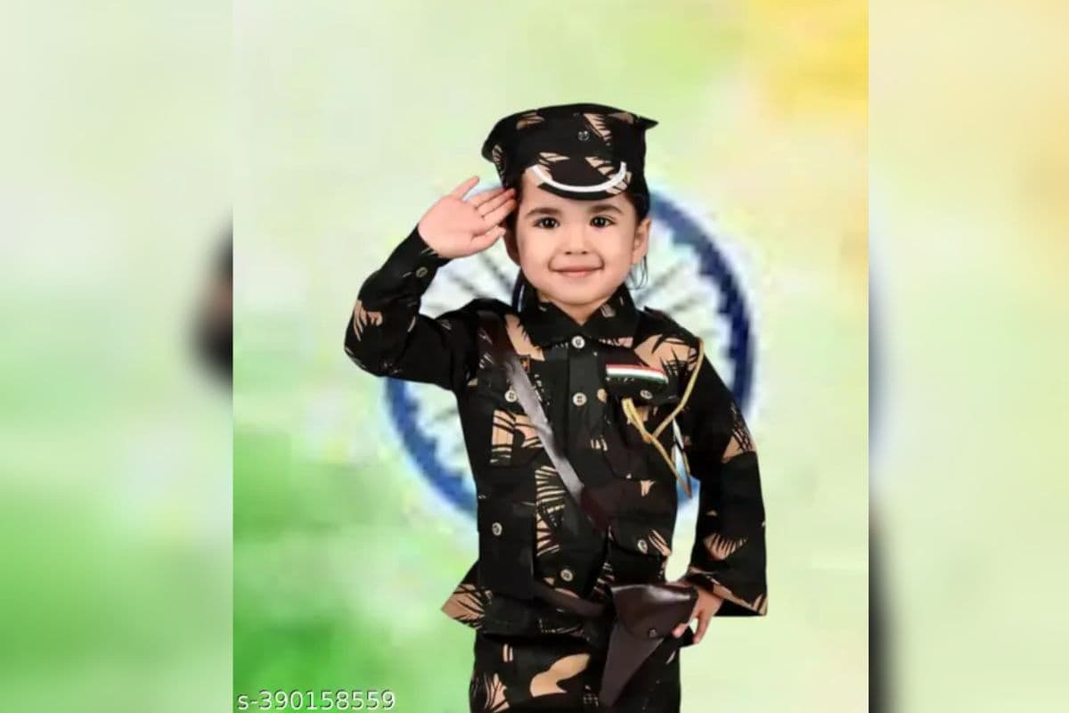 independence day fancy dress ideas for kids military
