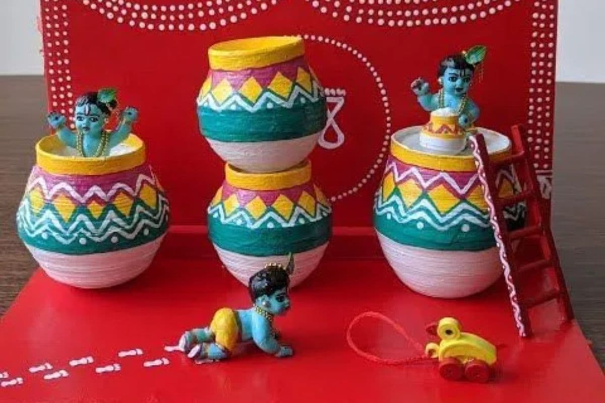 jnmaashtmi unique decoration idea with diy matki