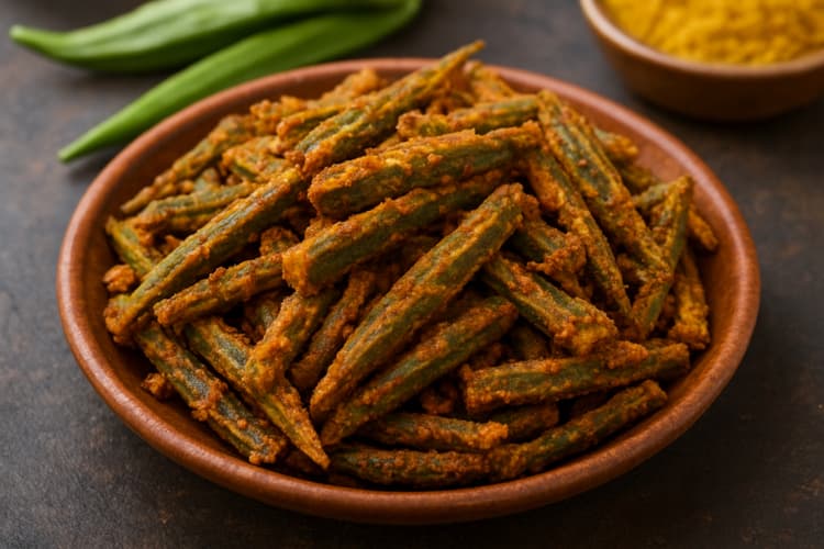 Kurkuri Bhindi Recipe: सिर्फ 10 मिनट में बोरिंग भिंडी को बनाएं मजेदार और कुरकुरी, स्नैक्स और डिनर के लिए परफेक्ट ऑप्शन