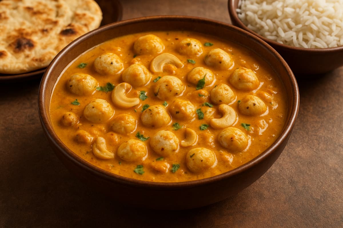 makhana kaju curry recipe