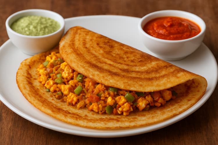 Paneer Stuffed Dosa Recipe: सिंपल डोसा को दें टेस्टी और हेल्दी ट्विस्ट, घर पर मिनटों में बनाएं क्रिस्पी पनीर स्टफ्ड डोसा