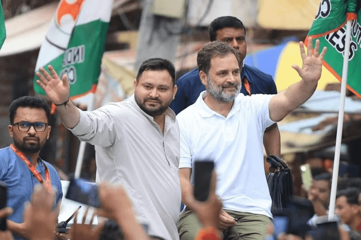 rahul gandhi and tejashwi yadav voter adhikar yatra (2)