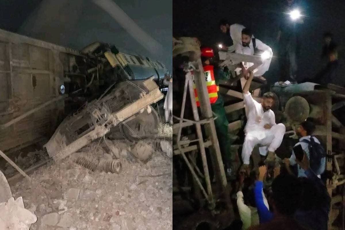 Train Derail : एक के बाद एक पटरी से उतरीं 10 बोगियां, मची चीख पुकार, डरावना वीडियो आया सामने