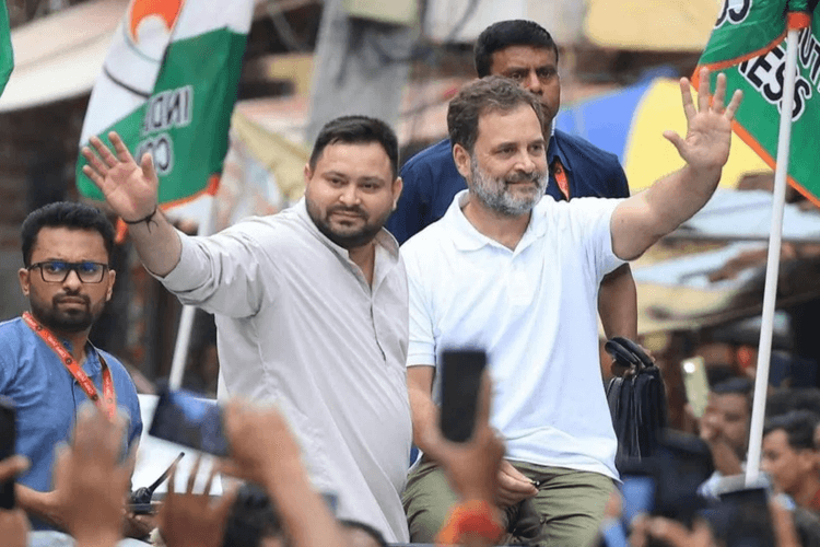 Voter Adhikar Yatra: आज तेजस्वी यादव और माले नेता दीपांकर संभालेंगे यात्रा की कमान, लखीसराय से जुड़ेंगे राहुल