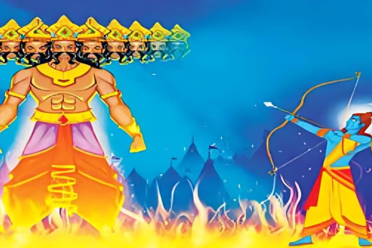 Patna News: गांधी मैदान में 80 फीट ऊंचा रावण, हेलिकॉप्टर से उतरेंगे भगवान राम