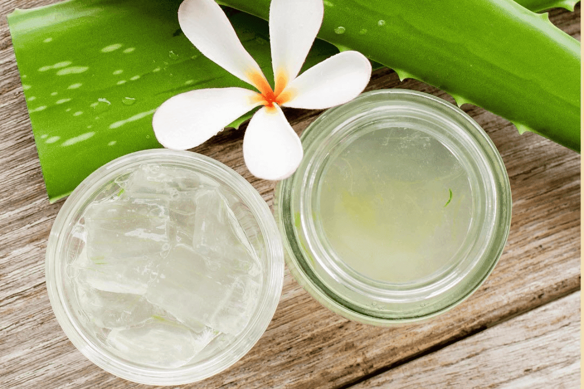 Aloe vera gel for skin and Aloe vera gel for silky and shiny hair Aloe vera gel for skin and Aloe vera gel for silky and shiny hair