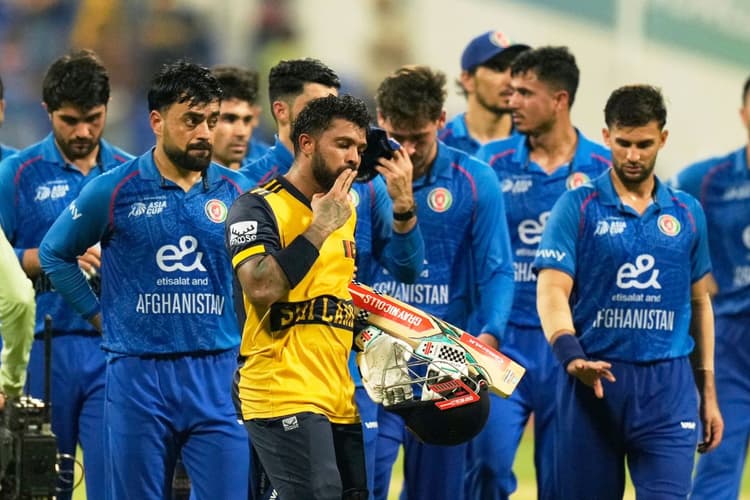 Asia Cup: अफगानिस्तान को हराकर श्रीलंका सुपर 4 में, काम नहीं आए मोहम्मद नबी के 1 ओवर में 5 छक्के