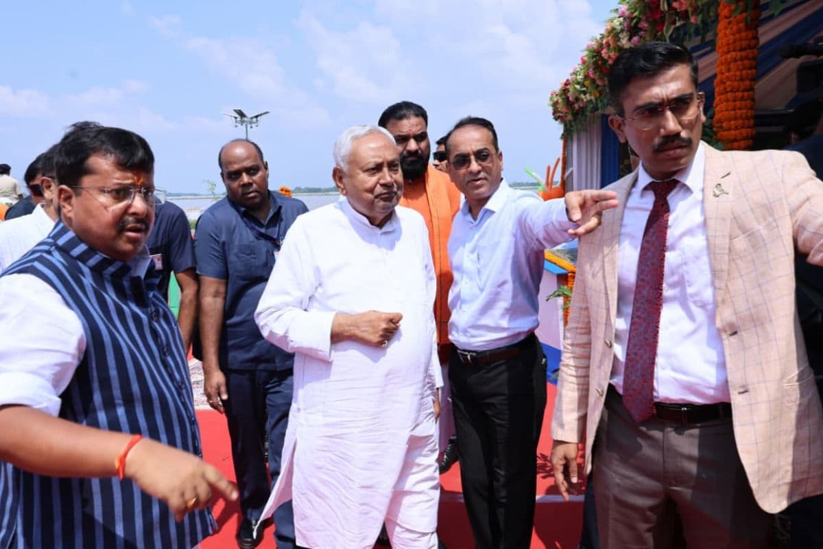 Bihar Road Projects Construction of JP Ganga Path till Koilwar CM Nitish inaugurated Bihar Road Projects Construction of JP Ganga Path till Koilwar CM Nitish inaugurated