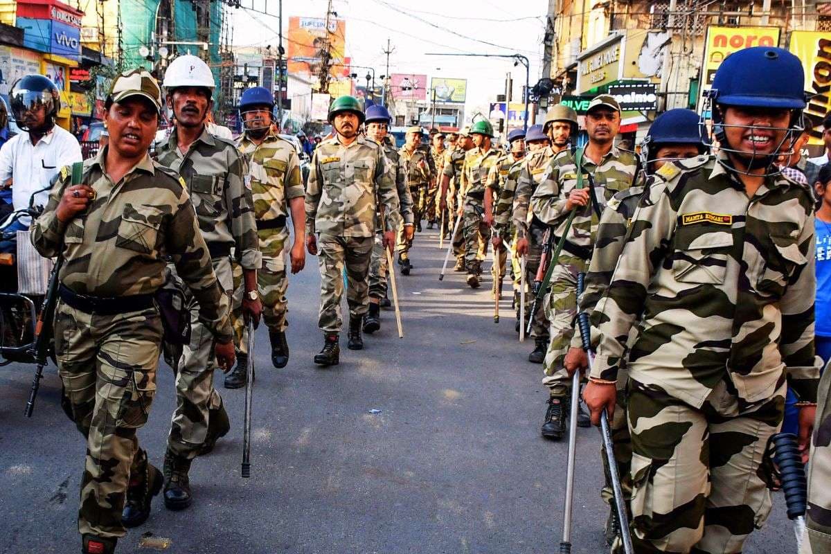 दुर्गा पूजा के लिए पूरे झारखंड में सुरक्षा बढ़ायी, रांची में 5000 से अधिक जवान तैनात