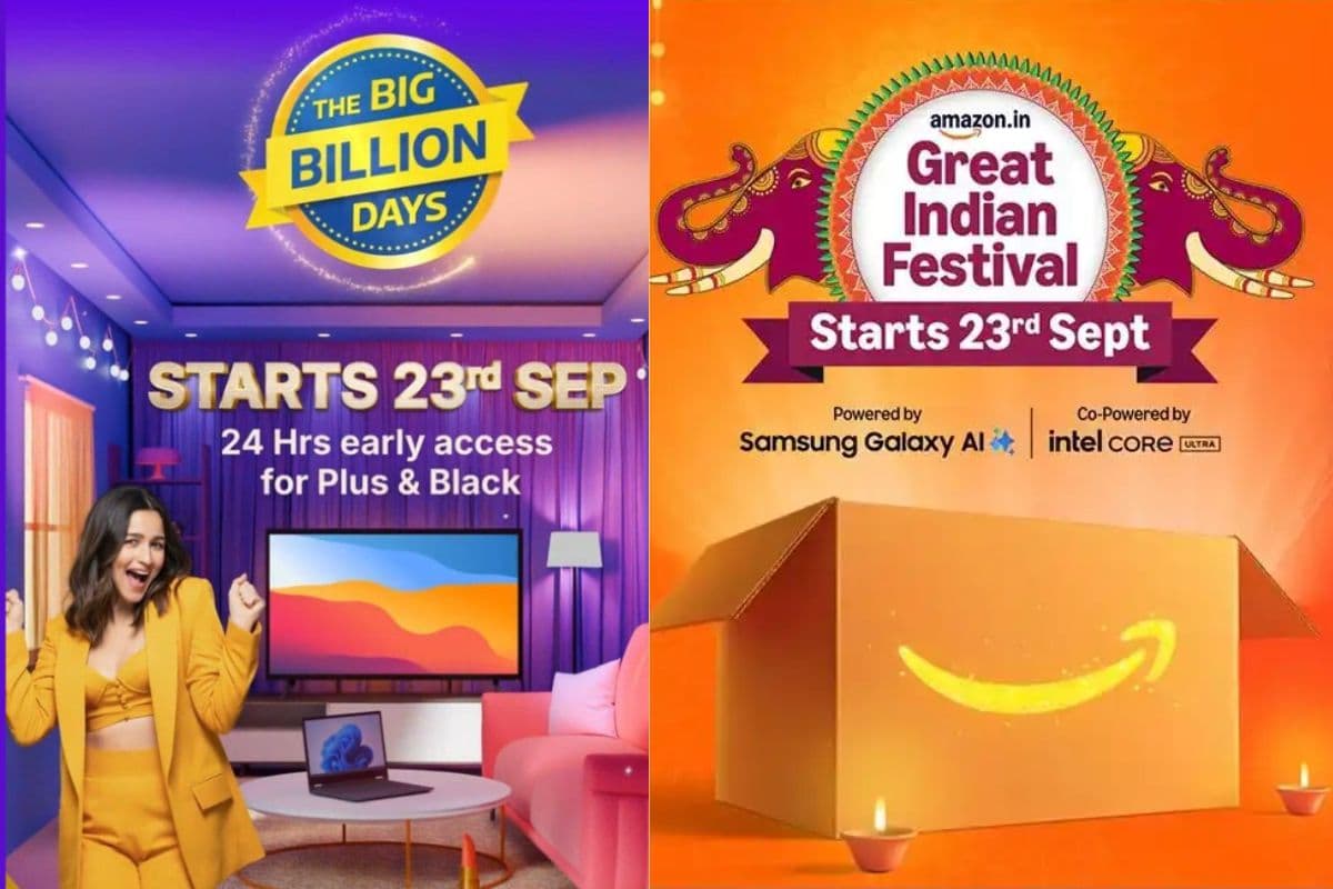 Amazon और Flipkart की मेगा सेल में 80% तक की छूट, फेस्टिव सीजन में शॉपिंग का आयेगा मजा