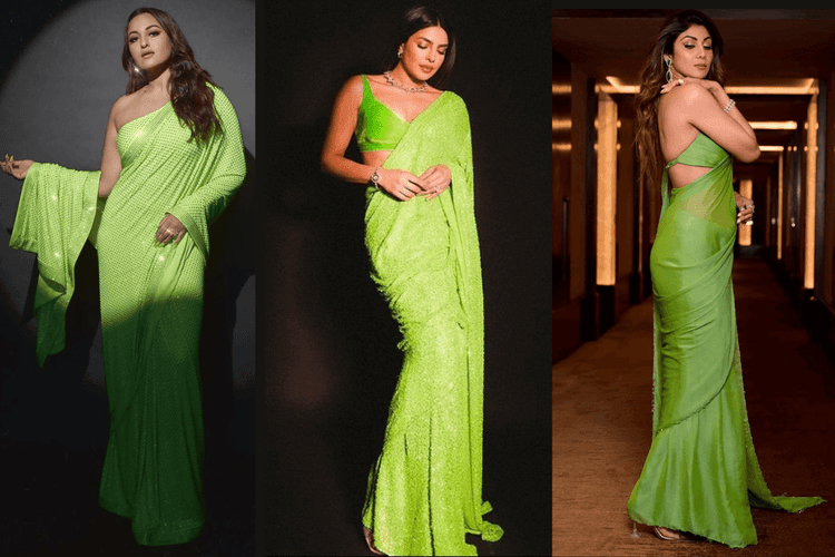 Green Saree: हरे रंग की साड़ी में बनें हुस्न की मलिका, बॉलीवुड से लें स्टाइल इंस्पिरेशन