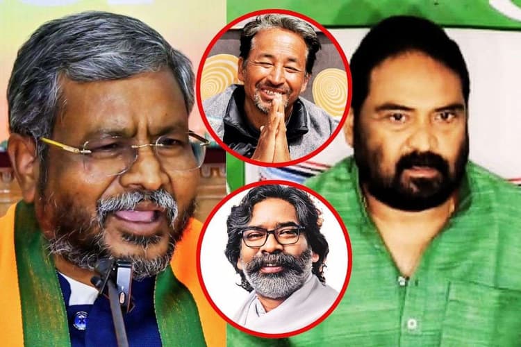 सोनम वांगचुक का समर्थन करने पर बाबूलाल ने मुख्यमंत्री को घेरा, तो विनोद पांडेय ने किया पलटवार, बताया लोकतंत्र पर हमला