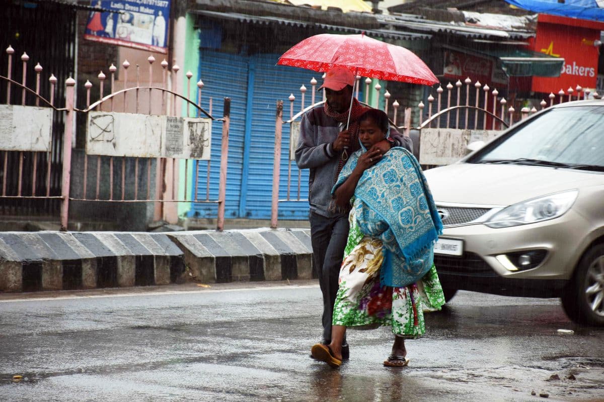 Jharkhand Ka Mausam weather forecast rain yellow alert