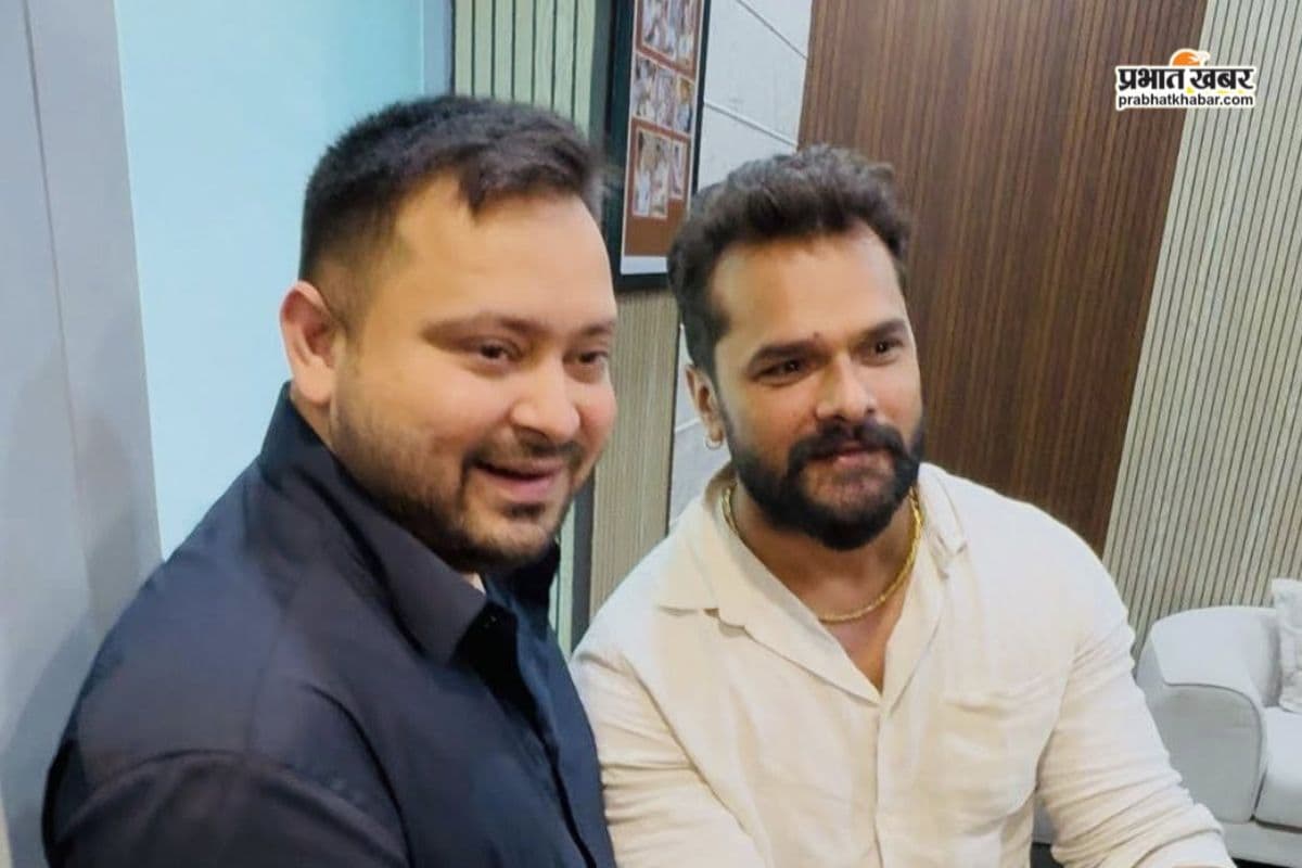 Khesari Lal Yadav and Tejashwi Yadav