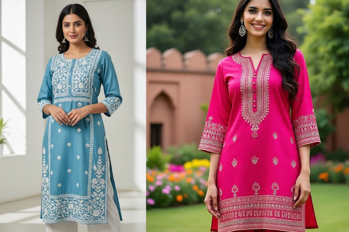 Stylish Latest Kurti Designs (AI IMAGE)
