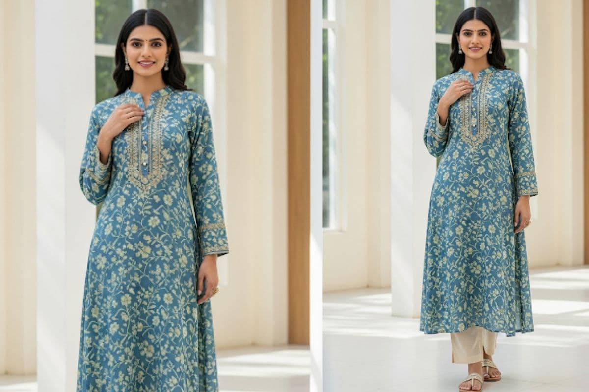 Simple Kurti Designs (AI IMAGE)