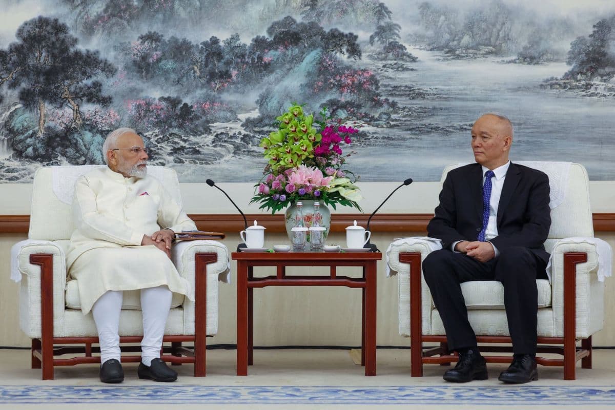 Modi Big Move In China meeting xi jinpings close aide cai qi/ Source- MEA