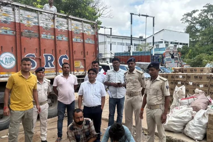 चंडीगढ़ से लाई गई थी 45 लाख की शराब की खेप, मुजफ्फरपुर पहुंचने से पहले ही पटना में जब्त