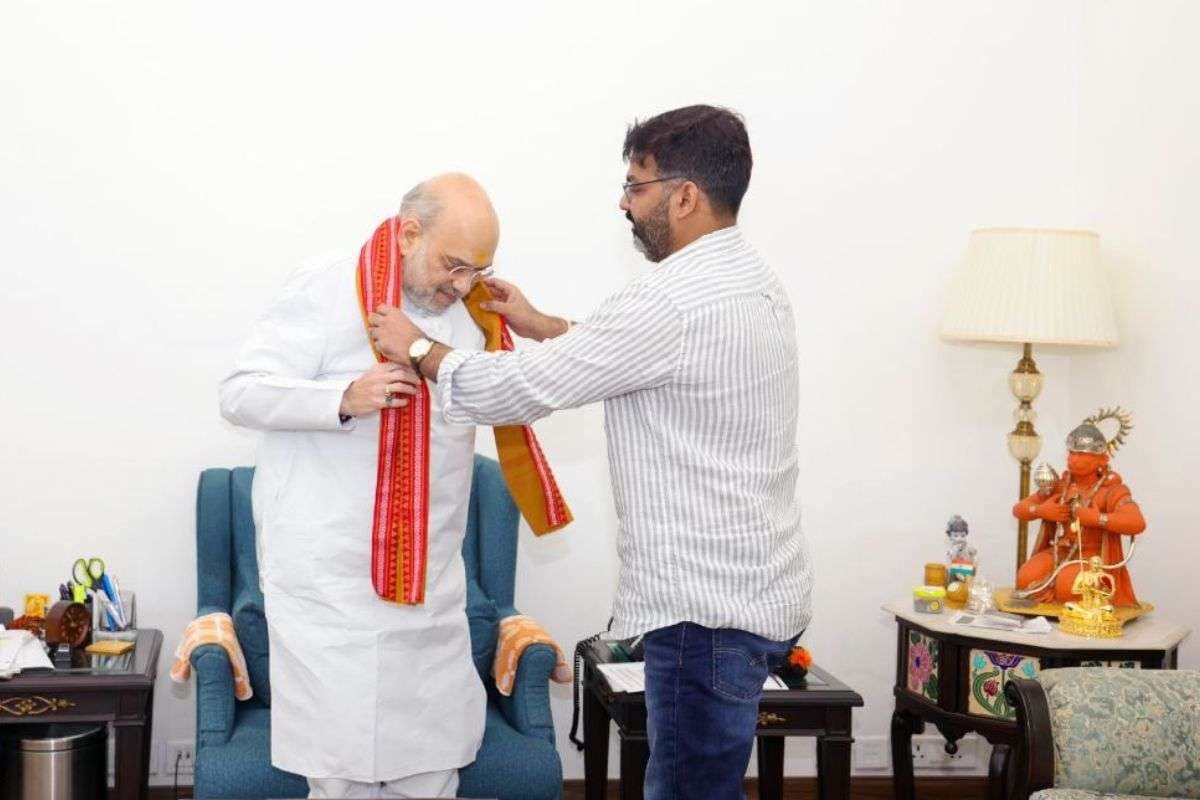 गृहमंत्री अमित शाह से मिले पवन सिंह गृहमंत्री अमित शाह से मिले पवन सिंह