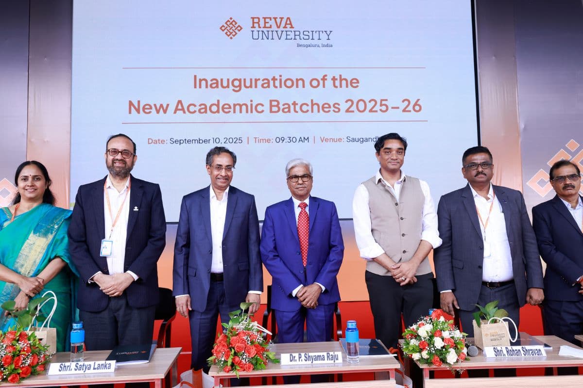REVA University: प्रेरणादायक संदेशों के साथ शुरू हुआ रेवा यूनिवर्सिटी का एकेडमिक सेशन