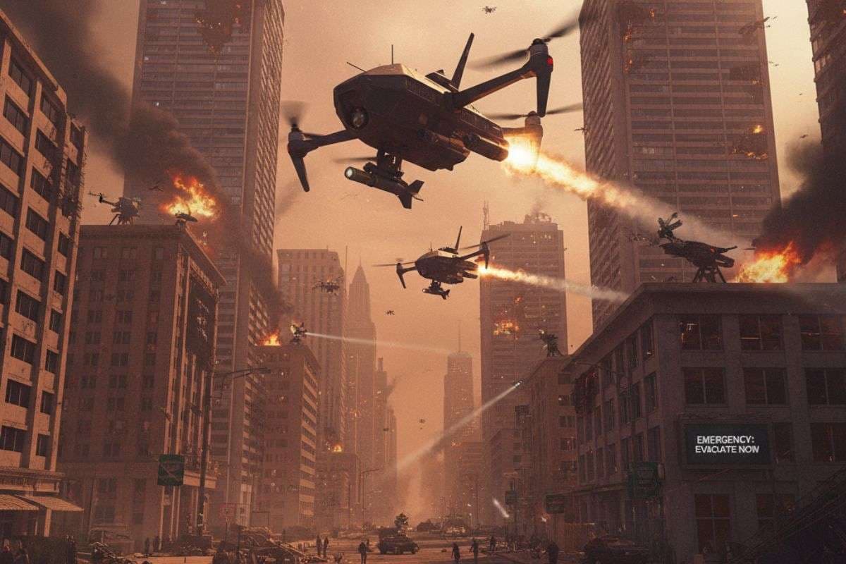 Russia Largest attack To Ukraine/ Ai Generated Image