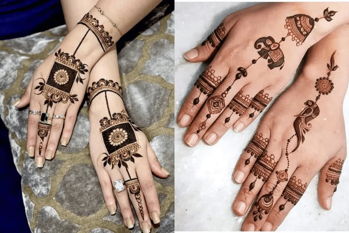 Simple Mehndi Design for Onam 2025 Simple Mehndi Design for Onam 2025