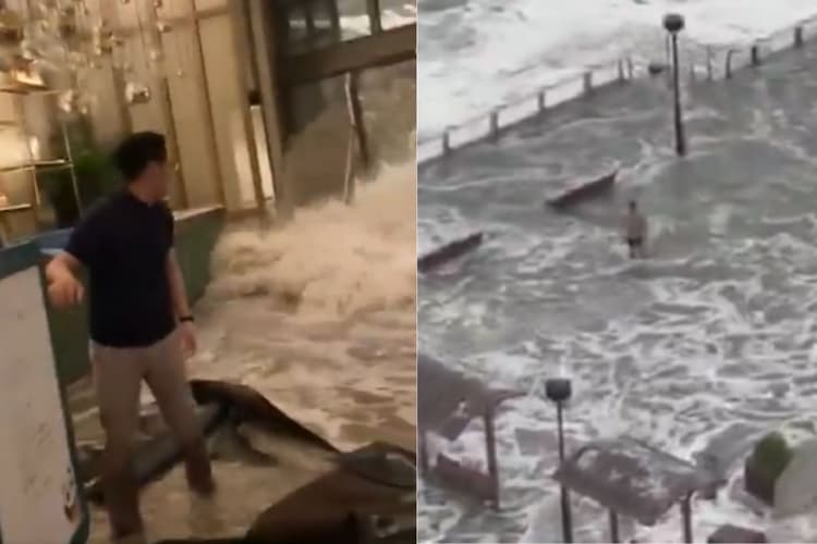 ताइवान और चीन में रागासा का तांडव! सुपर टाइफून ने मचाई तबाही, पुल ढहे, होटल जलमग्न, देखें डरावना वीडियो