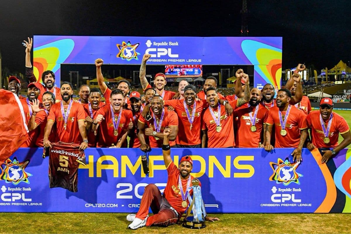CPL 2025 चैंपियन बना TKR, 5वीं खिताबी जीत पर गदगद शाहरुख खान, तो कीरोन पोलार्ड ने इस वर्ल्ड रिकॉर्ड से मचाई खलबली