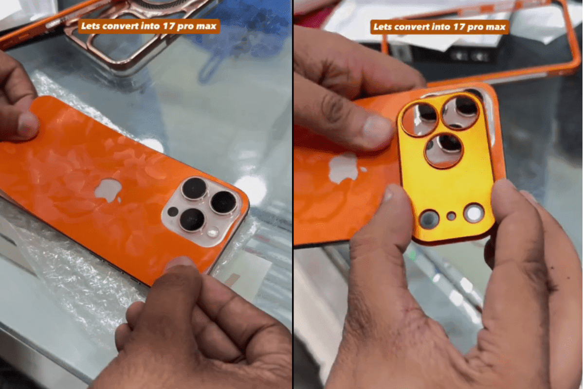 Viral Video iPhone 12 into iPhone 17 Pro Max