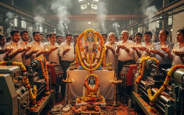 Vishwakarma Ji Ki Aarti: ओम जय श्री विश्वकर्मा, प्रभु जय श्री विश्वकर्मा… विश्वकर्मा पूजा करने जा रहे हैं तो जरूर पढ़ें ये आरती