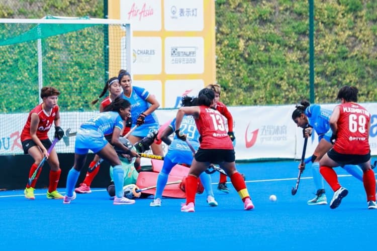 Women’s Asia Cup Hockey: भारत ने थाईलैंड को 11-0 से रौंदा, पहले ही मैच में मचाया धमाल