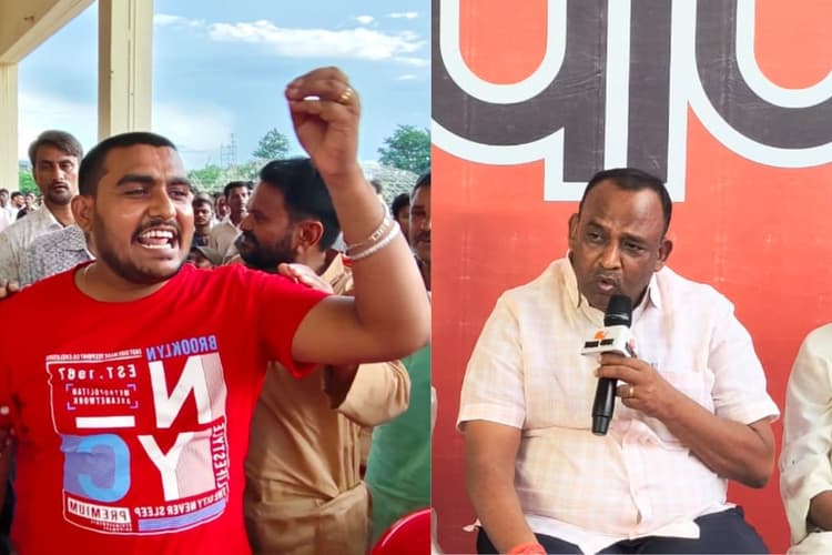 Election Express: महाबोधि कॉरिडोर पर बोधगया चौपाल में बवाल, मंच पर ही विधायक से भिड़ गए नेता