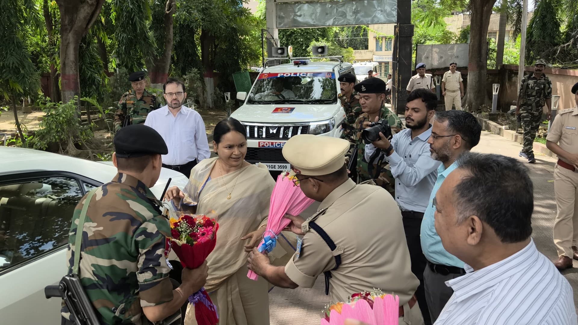 Giridih News: मुख्य सचिव का परिसदन में हुआ स्वागत