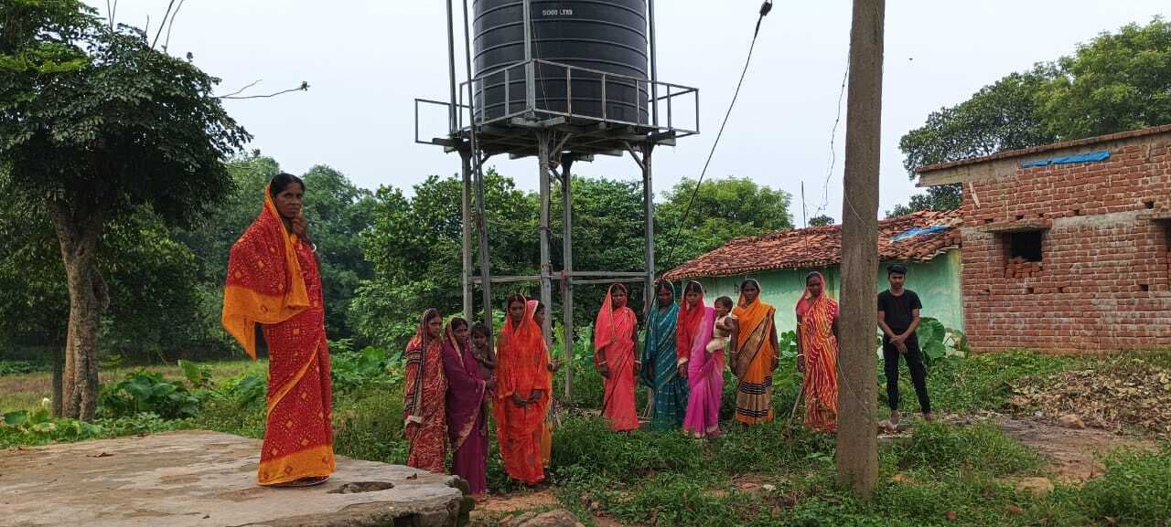 जलमीनार खराब होने से तेतरियाटांड़ में पेयजल संकट गहराया