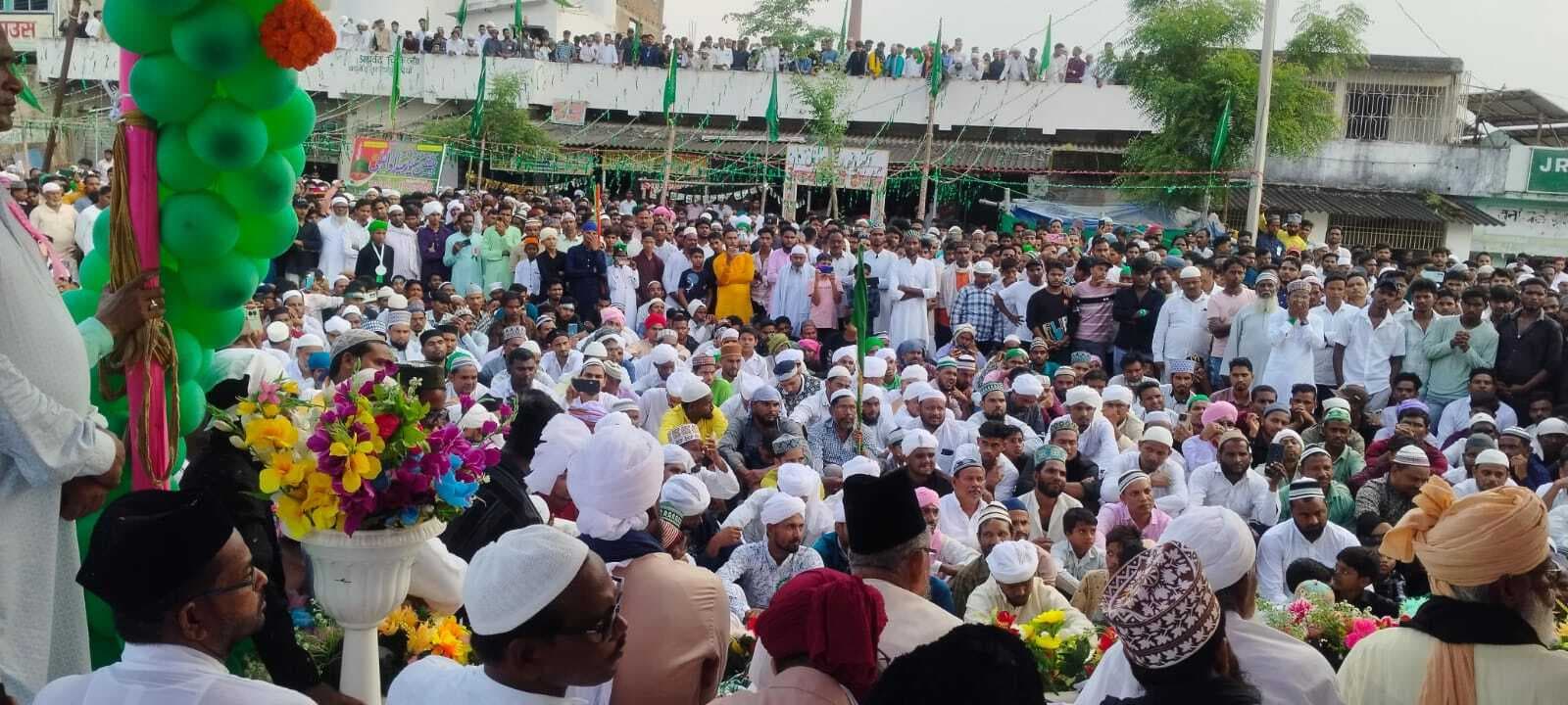ईद मिलादुन्नबी पर पालोजोरी में निकला भव्य जुलूस